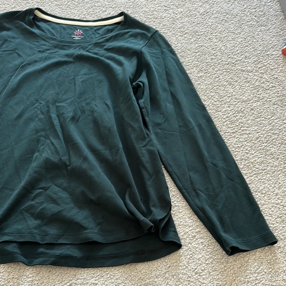Women's Green Long Sleeve Top - Picture 6 of 6